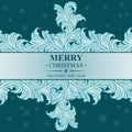 Poster Merry Christmas and Happy New Year Royalty Free Stock Photo