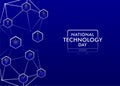 Poster for National Technology Day Royalty Free Stock Photo