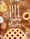 Poster pie craft