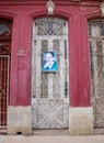 A Poster of Fidel Castro in Havana, Cuba