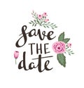 Poster template - save the date. Wedding, marriage, save the date, Valentine's day.