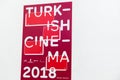 Poster of the Turkish Cinema 2018 at the Berlinale`s EFM European Film Marke