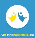 Card for World Down Syndrome Day