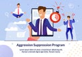 Poster Written Aggression Suppresession Program.