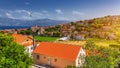 Postira on Brac island skyline view, Dalmatia, Croatia. Postira on Brac island skyline view, Dalmatia, Croatia. Gorgeous view on Royalty Free Stock Photo