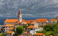 Postira on Brac island skyline view, Dalmatia, Croatia. Postira on Brac island skyline view, Dalmatia, Croatia. Gorgeous view on Royalty Free Stock Photo