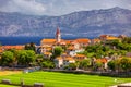 Postira on Brac island skyline view, Dalmatia, Croatia. Postira on Brac island skyline view, Dalmatia, Croatia. Gorgeous view on Royalty Free Stock Photo