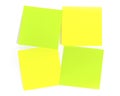 Postit for reminder note Royalty Free Stock Photo