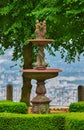 Park statue on Postlingberg hill, Linz