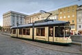 Postlingbergbahn tram in Linz, Austria Royalty Free Stock Photo