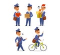 Postman character vector set.