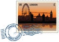 Postmark from London