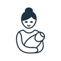 Postnatal Care & Support icon / childcare