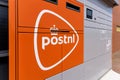 PostNL parcel locker Royalty Free Stock Photo
