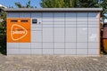 PostNL parcel locker Royalty Free Stock Photo