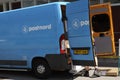 POSTNORD DELIVERY VAN AND MAN