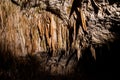 Postojna cave stalactites and courtains, Slovenia, summer 2020