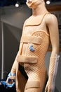 Postoperative bandages on mannequins Royalty Free Stock Photo