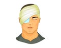 Postoperative eye patch