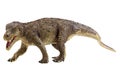 Postosuchus Dinosaur on isolate background Royalty Free Stock Photo