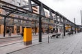 Postplatz tram station in Dresden, Germany