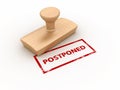 Postponed Rubber Stamp