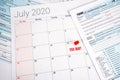 Postponed tax return deadline day to wednesday 15 july 2020 due to the covid-19 corona virus crisis