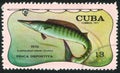 Poststamp fish Royalty Free Stock Photo