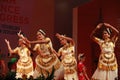 Postures of indian classical dances Royalty Free Stock Photo