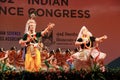 Postures of indian classical dances Royalty Free Stock Photo