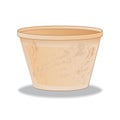Plant Clay Pot Vector Illustration Royalty Free Stock Photo