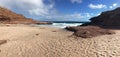 Pot Alley in Kalbarri National Park in Western Australia with beautiful rocky shore Royalty Free Stock Photo