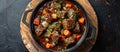 Braised Beef Stew With Carrots and Parsley