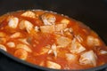 Seafood soup Royalty Free Stock Photo
