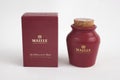 A pot of Maille French mustard Royalty Free Stock Photo