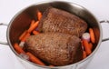 Pot roasting Royalty Free Stock Photo