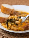 Potaje de Garbanzos y espinacas. Spanish cuisine.