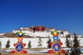 Potala Palace Decorated during Spring Festival. Lhasa, Tibet.ÃÂ 