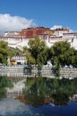 Potala Palace in Lhasa Royalty Free Stock Photo