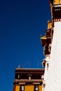 Potala Palace Lhasa Tibet with clear skies Royalty Free Stock Photo