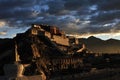 Potala Palace in the morning Royalty Free Stock Photo