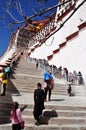 Potala Palace with Pilgrims