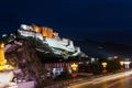 Potala Palace under the night