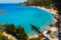 Potami beach Royalty Free Stock Photo