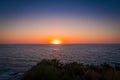 Potami Beach on Samos Island Royalty Free Stock Photo