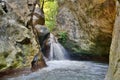 Potami falls. Samos island. Greece Royalty Free Stock Photo