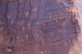 Potash Road Petroglyphs Royalty Free Stock Photo