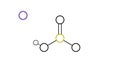 potassium bisulfite molecule, structural chemical formula, ball-and-stick model, isolated image sterilising agent e228