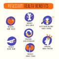 Potassium health benefits.