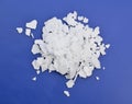 Potassium hydroxide KOH, and is commonly called caustic potash. Royalty Free Stock Photo